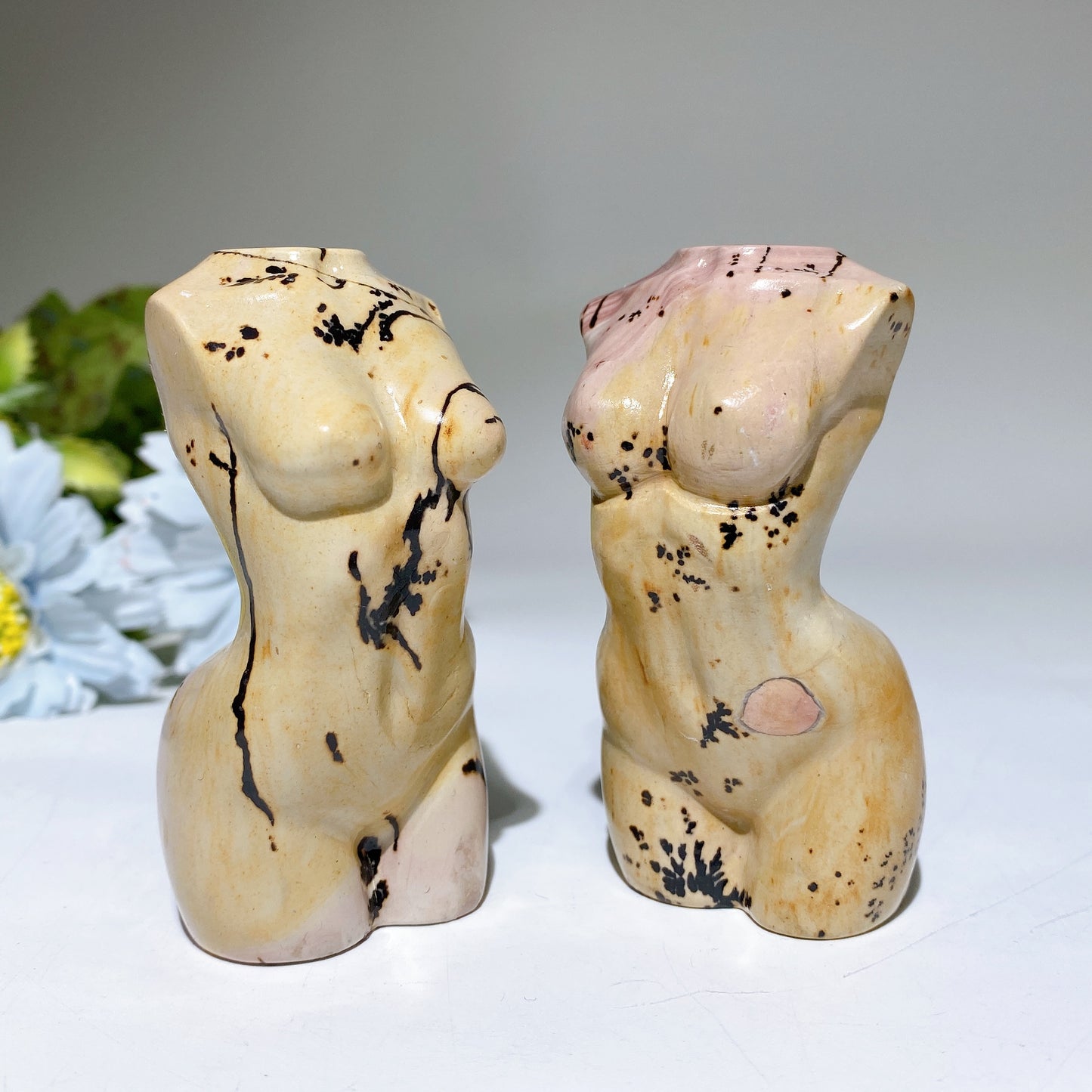 3.0" Picture Jasper Model Carving Bulk Wholesale