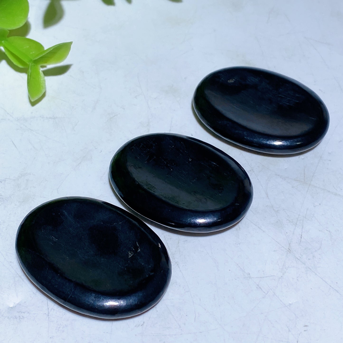 1.5" Shungite Worry Stone Bulk Wholesale