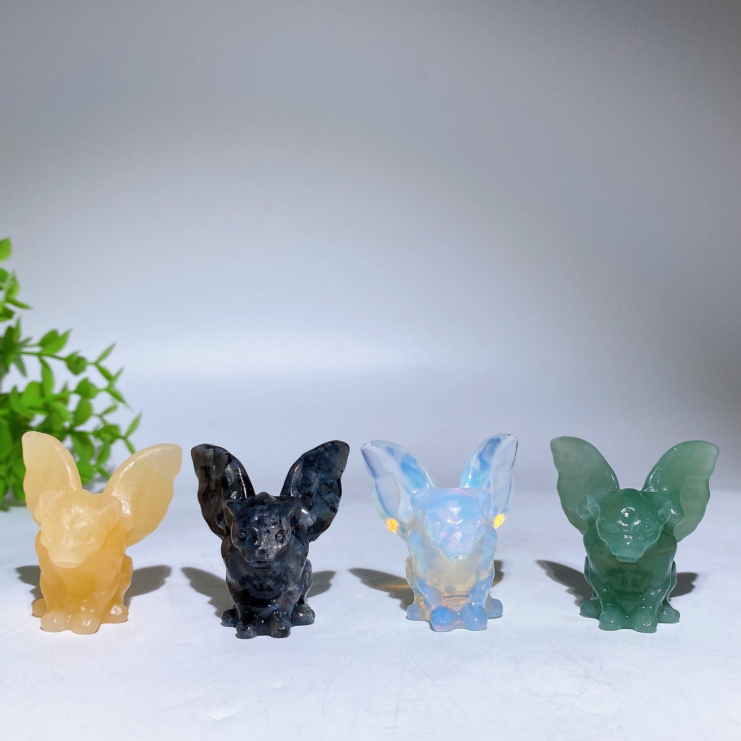 1.7" Crystal Gargoyle Carving Crystal Healing Bulk Wholesale