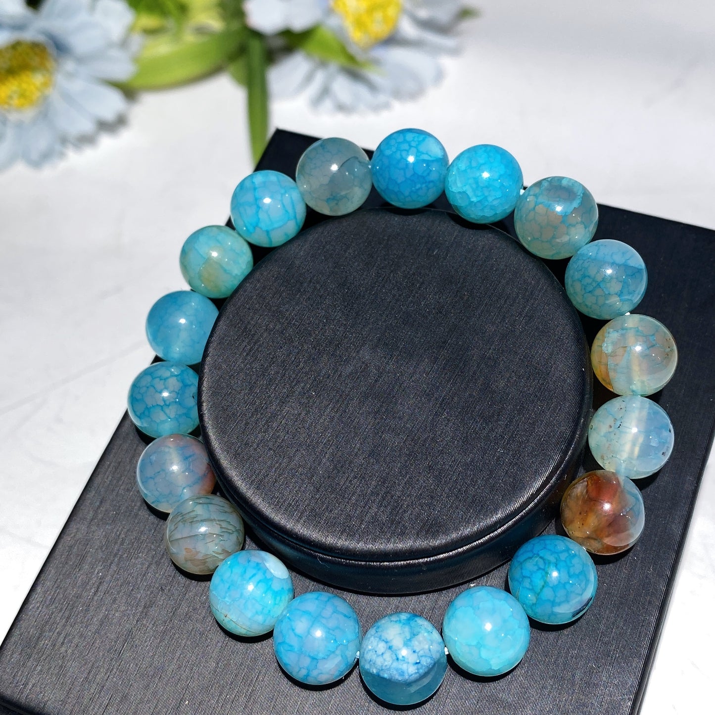 10mm Orca Agate Bracelet Crystal Healing Bulk Wholesale