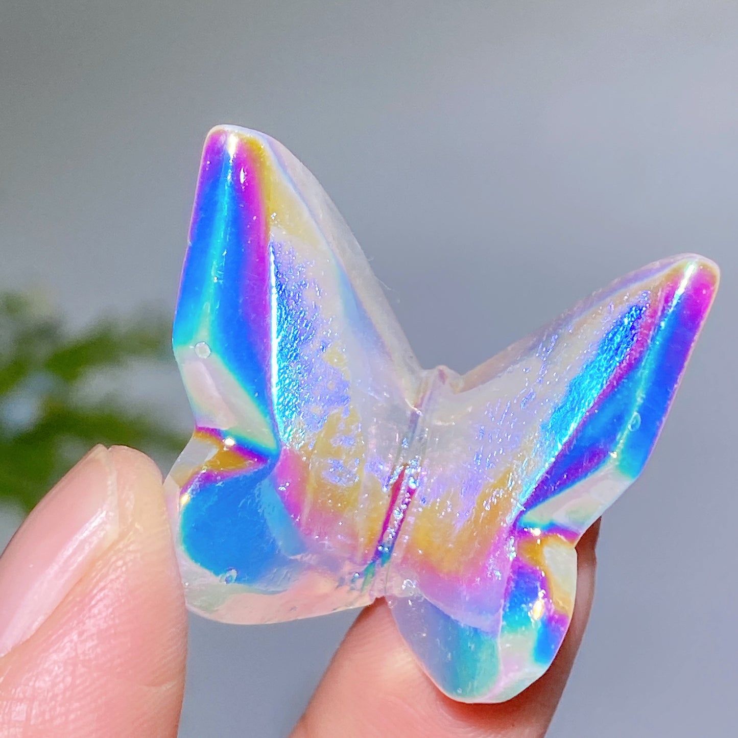 Aura Crystal Butterfly Carving Crystal Healing Bulk Wholesale