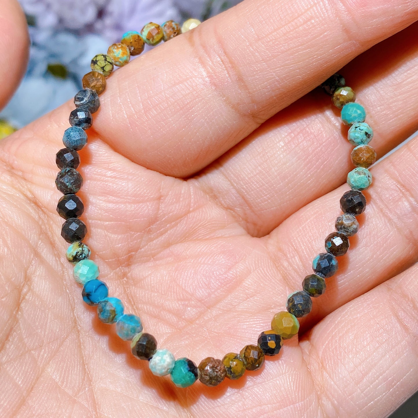 4mm Faceted Crystal Bracelet Crystal Healing Bulk Wholesale