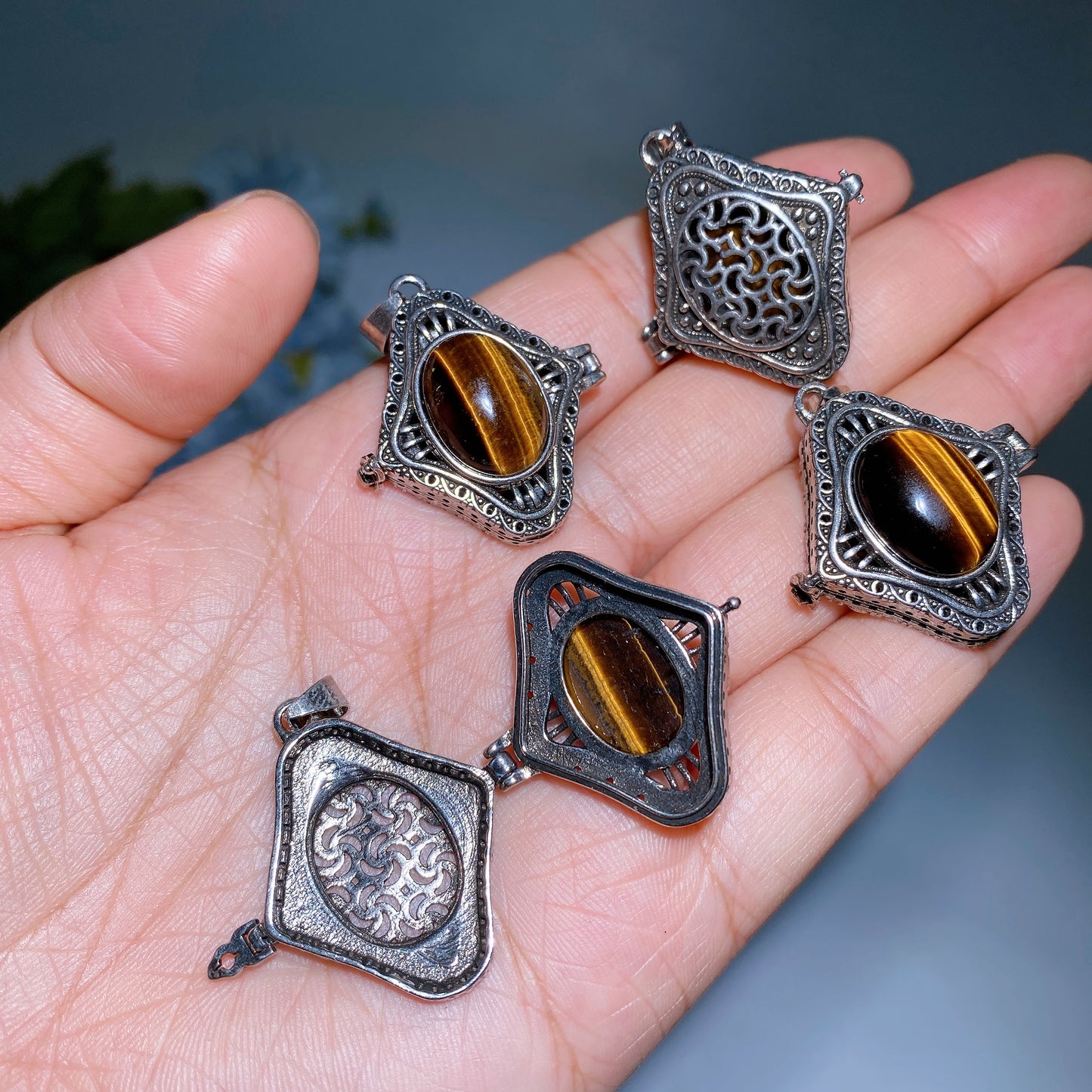 Tiger's Eye Pendant Crystal Healing Bulk Wholesale