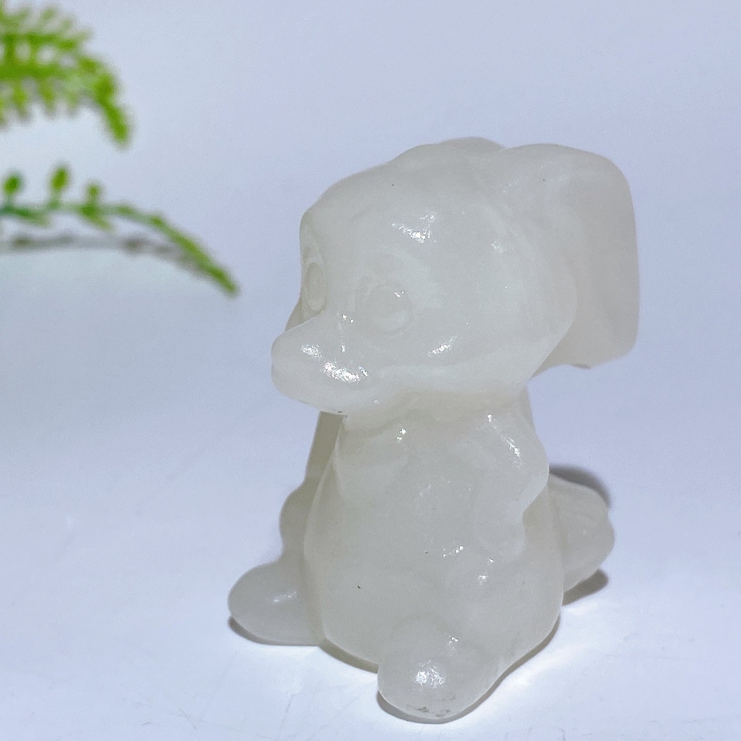 2.2" Natural Mixed Crystal Winnie Pooh Character Carving 6 Pieces Crystal Healing Bulk Wholesale