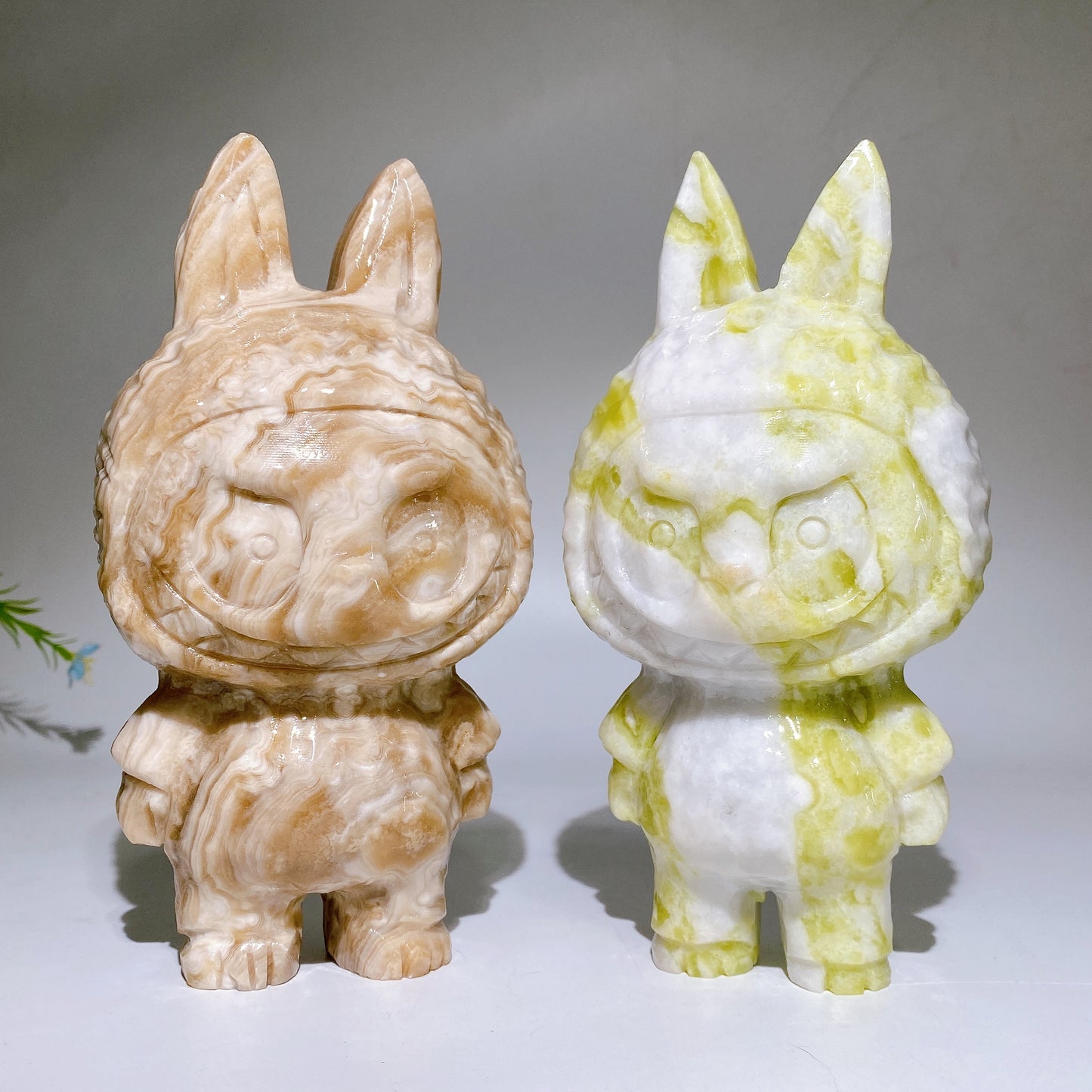 18cm Crystal Labubu Carving Crystal Healing Bulk Wholesale