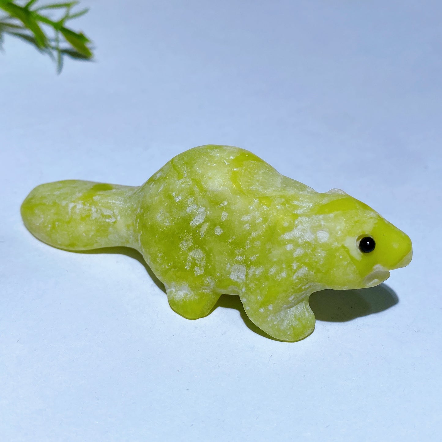 3.0" Natural Crystal Beaver Carving Crystal Healing Bulk Wholesale
