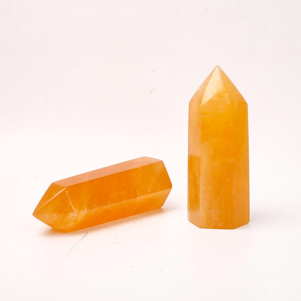 Honey Calcite Towers Points Bulk Best Crystal Wholesalers