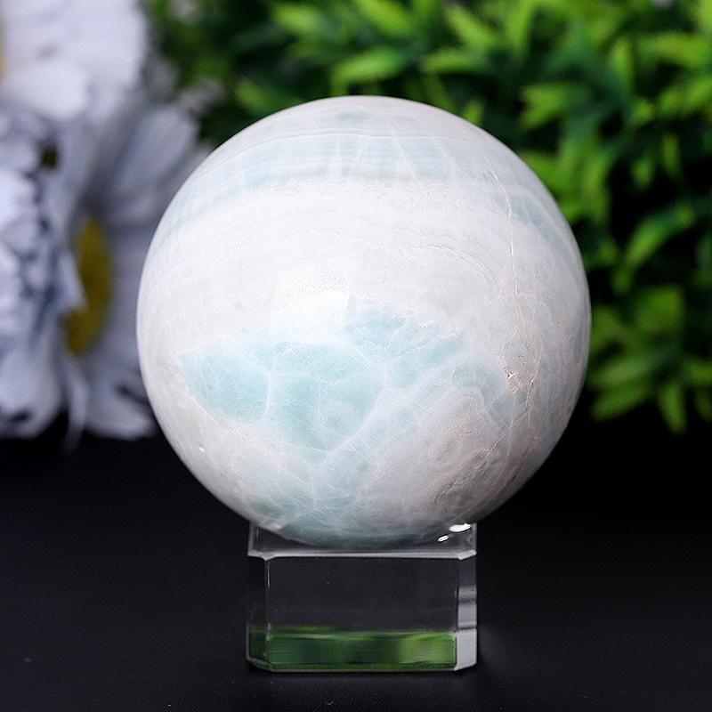 2.0"-4.0" Larimar Sphere Best Crystal Wholesalers