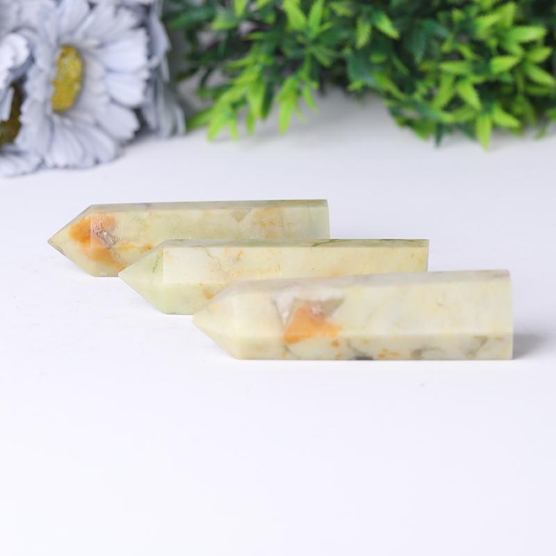 Serpentine Jade Towers Points Bulk Best Crystal Wholesalers