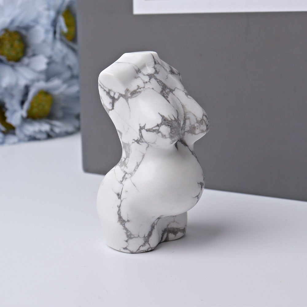 2.7" Howlite Crystal Model Carvings Best Crystal Wholesalers