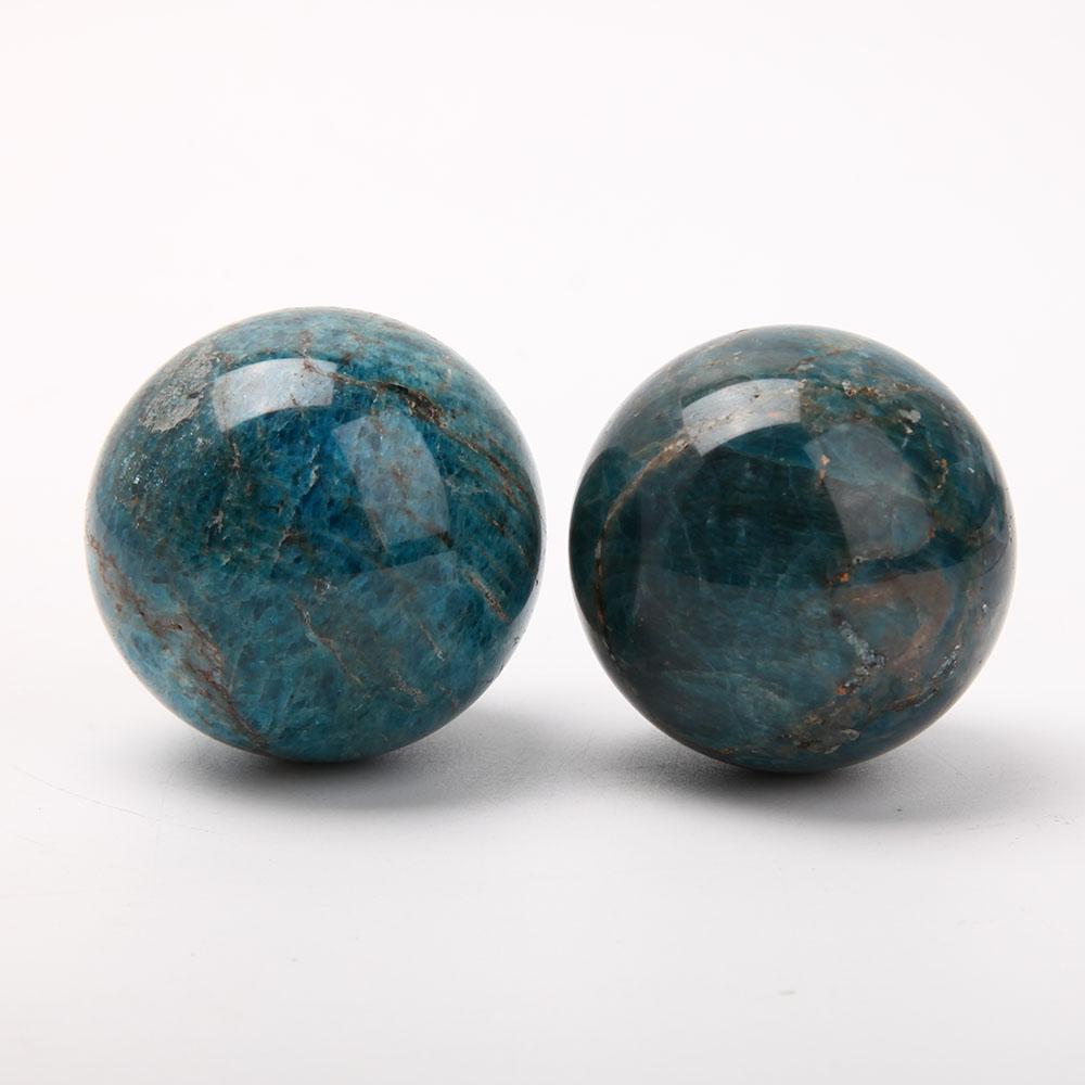 2.2" Blue Apatite Sphere Best Crystal Wholesalers