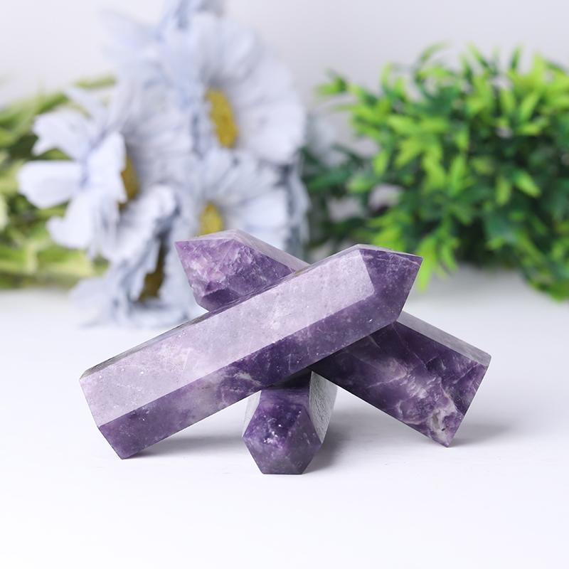 High Quality Purple Lepidoite Towers Points Bulk For Decoration Best Crystal Wholesalers