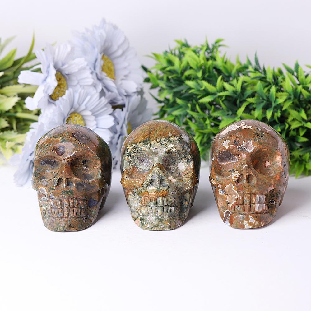 Ocean Jasper Crystal Skull Carvings Best Crystal Wholesalers