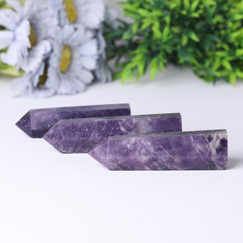 High Quality Purple Lepidoite Towers Points Bulk For Decoration Best Crystal Wholesalers