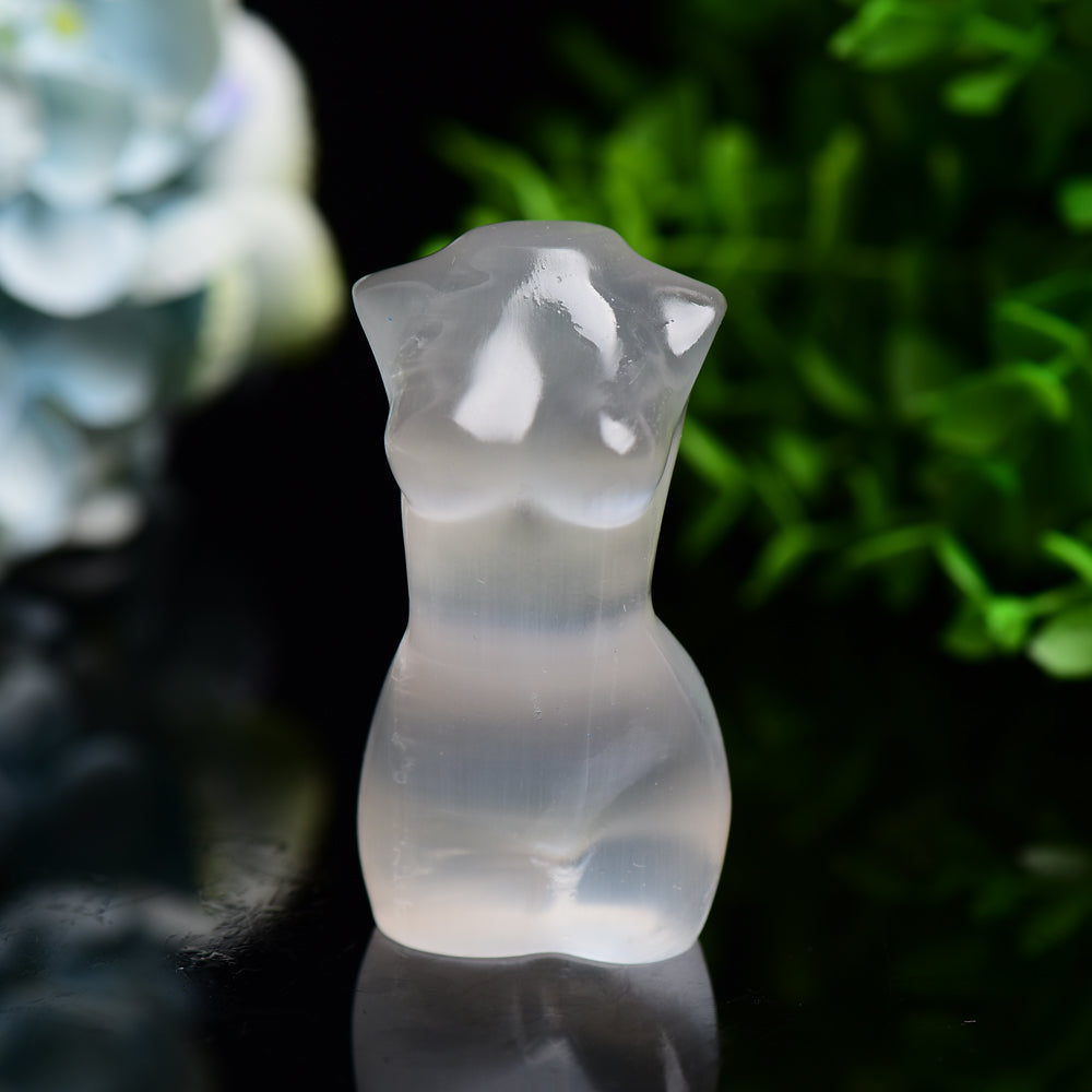 3.0" Selenite Model Carving Bulk Wholesale Best Crystal Wholesalers