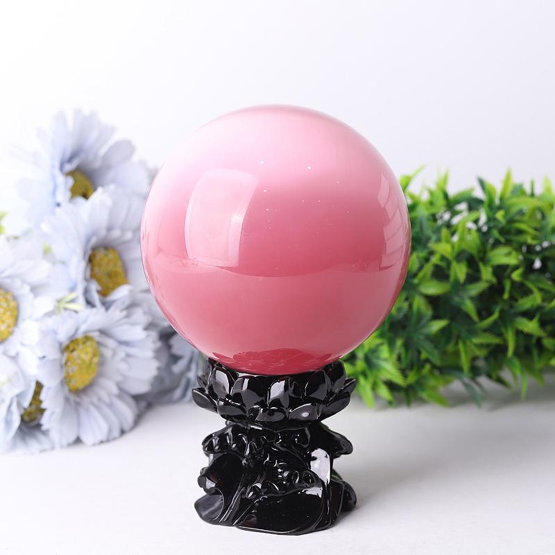 95mm Cat Eye Crystal Spheres Best Crystal Wholesalers