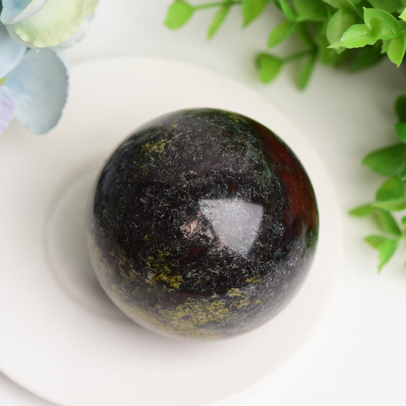 2.0"-3.0" Dragon Blood Stone Crystal Sphere Bulk Crystal wholesale suppliers