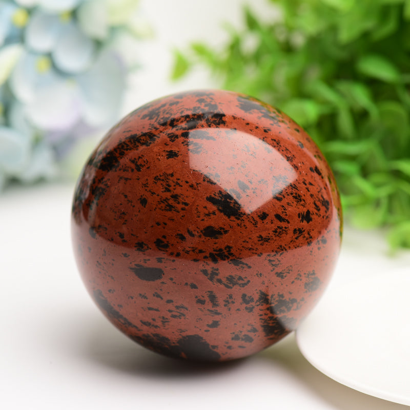 2.5”-4.0“ Mahogany Crystal Sphere Bulk Crystal wholesale suppliers