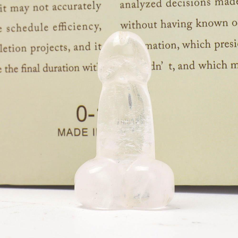 2" Crystal Penis Carvings Model Bulk Best Crystal Wholesalers