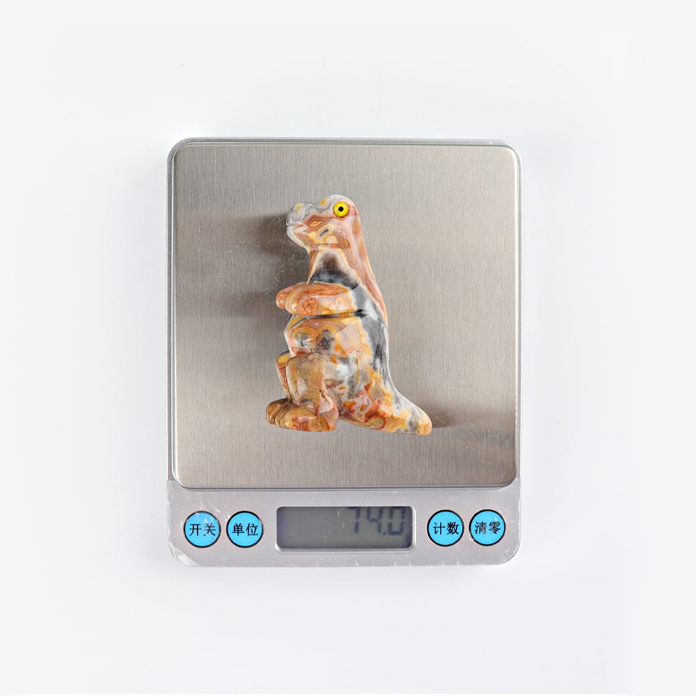 2.5" Dinosaur Crystal Carving Animal Bulk Best Crystal Wholesalers