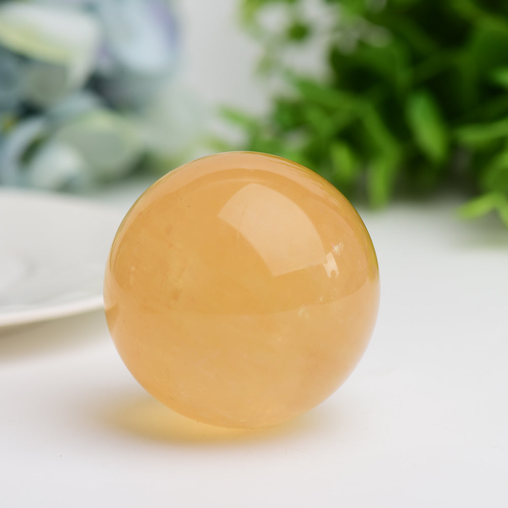 Honey Calcite Crystal Sphere Bulk Best Crystal Wholesalers