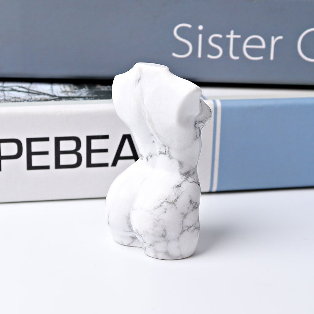 2.64" Howlite Crystal Model Carving Best Crystal Wholesalers