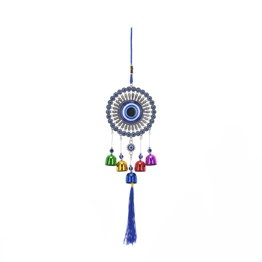 36-38cm Evil Eye's Hanging Ornament with Bells Bulk Wholesale