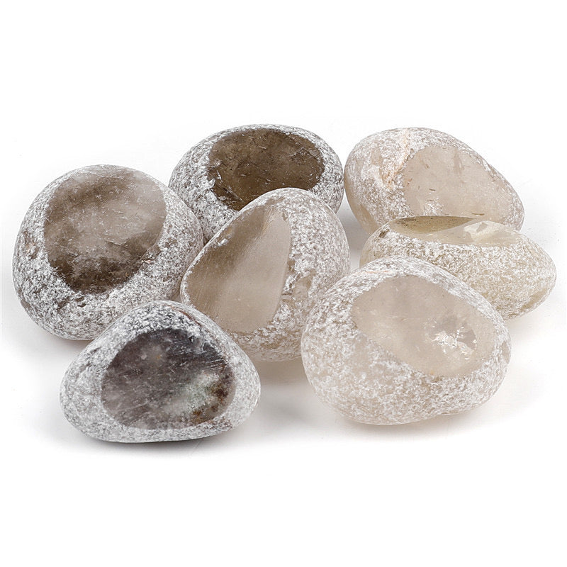 2-3cm Mixed Crystal Window Seer Stone Emma's Dragon Egg Healing Stone Bulk Wholesale