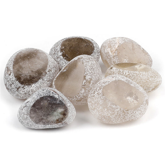 2-3cm Mixed Crystal Window Seer Stone Emma's Dragon Egg Healing Stone Bulk Wholesale