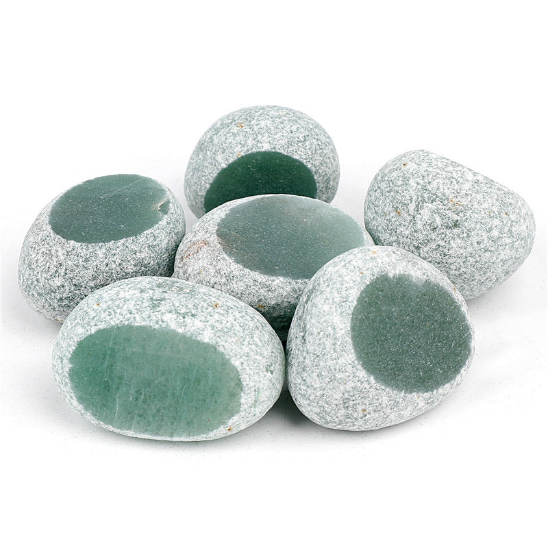 2-3cm Mixed Crystal Window Seer Stone Emma's Dragon Egg Healing Stone Bulk Wholesale