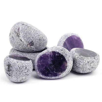 2-3cm Mixed Crystal Window Seer Stone Emma's Dragon Egg Healing Stone Bulk Wholesale