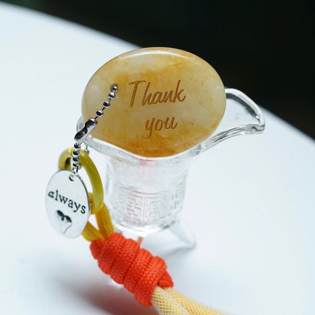 Crystal Hey Chain Bag Hanging Ornament Crystal Healing Bulk Wholesale