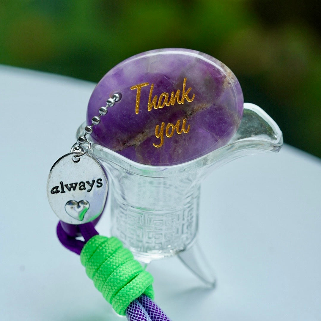 Crystal Hey Chain Bag Hanging Ornament Crystal Healing Bulk Wholesale