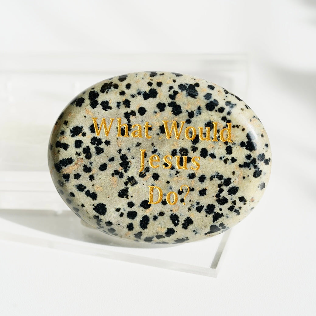 Natural Crystal Oval Shape Engraved Worry Stone Crystal Gift Crystal Healing Bulk Wholesale