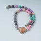 Colorful Lava Rock Necklace Chocker with Magnet Buckle for Pet Crystal Healing Bulk Wholesale