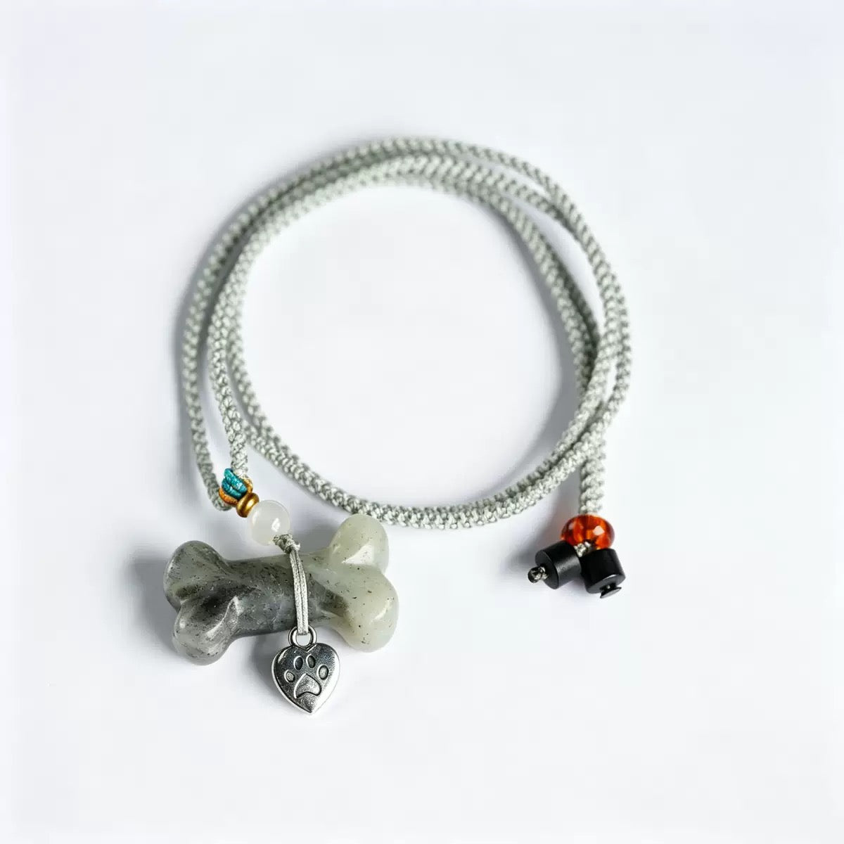 Natural Crystal Pet Memorial Necklace Crystal Healing Bulk Wholesale