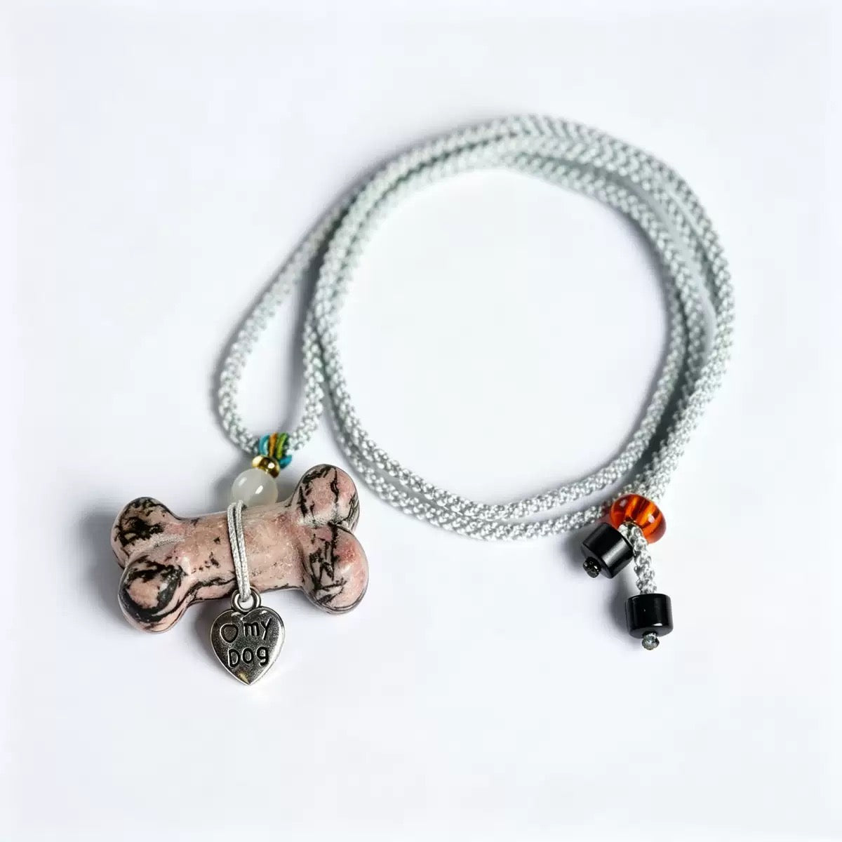 Natural Crystal Pet Memorial Necklace Crystal Healing Bulk Wholesale
