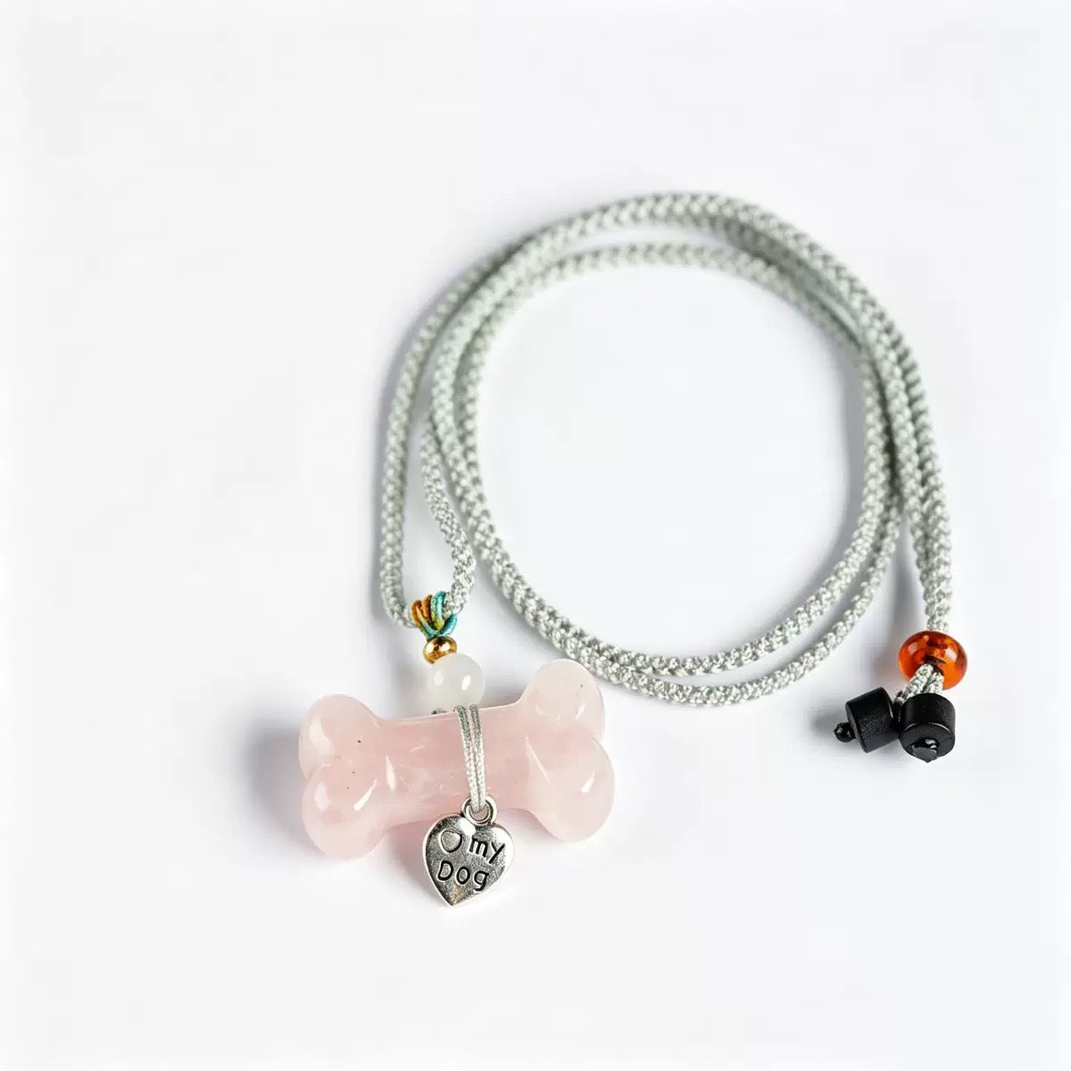 Natural Crystal Pet Memorial Necklace Crystal Healing Bulk Wholesale