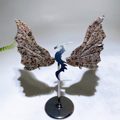 Crystal Dragon Wings with Stand Wholesale