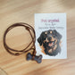 Pet Natural Crystal Bone Necklace Gift Box – Wear the Bond with Your Furry Friend
