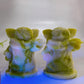 3.1" Natural Gemstone Serpentine Yoda Carving Crystal Healing Bulk Wholesale