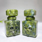 3.5" Natural Serpentine Poison Bottle Carving for Halloween Crystal Healing Bulk Wholesale