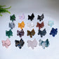 2.3" Natural Crystal Yorkshire Terrier Dog Carving Crystal Healing Bulk Wholesale