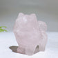 2.2" Naturla Crystal Pomeranian Dog Carving Crystal Healing Bulk Wholesale