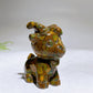 2.3" Natural Crystal Goat Carving Crystal Healing Bulk Wholesale