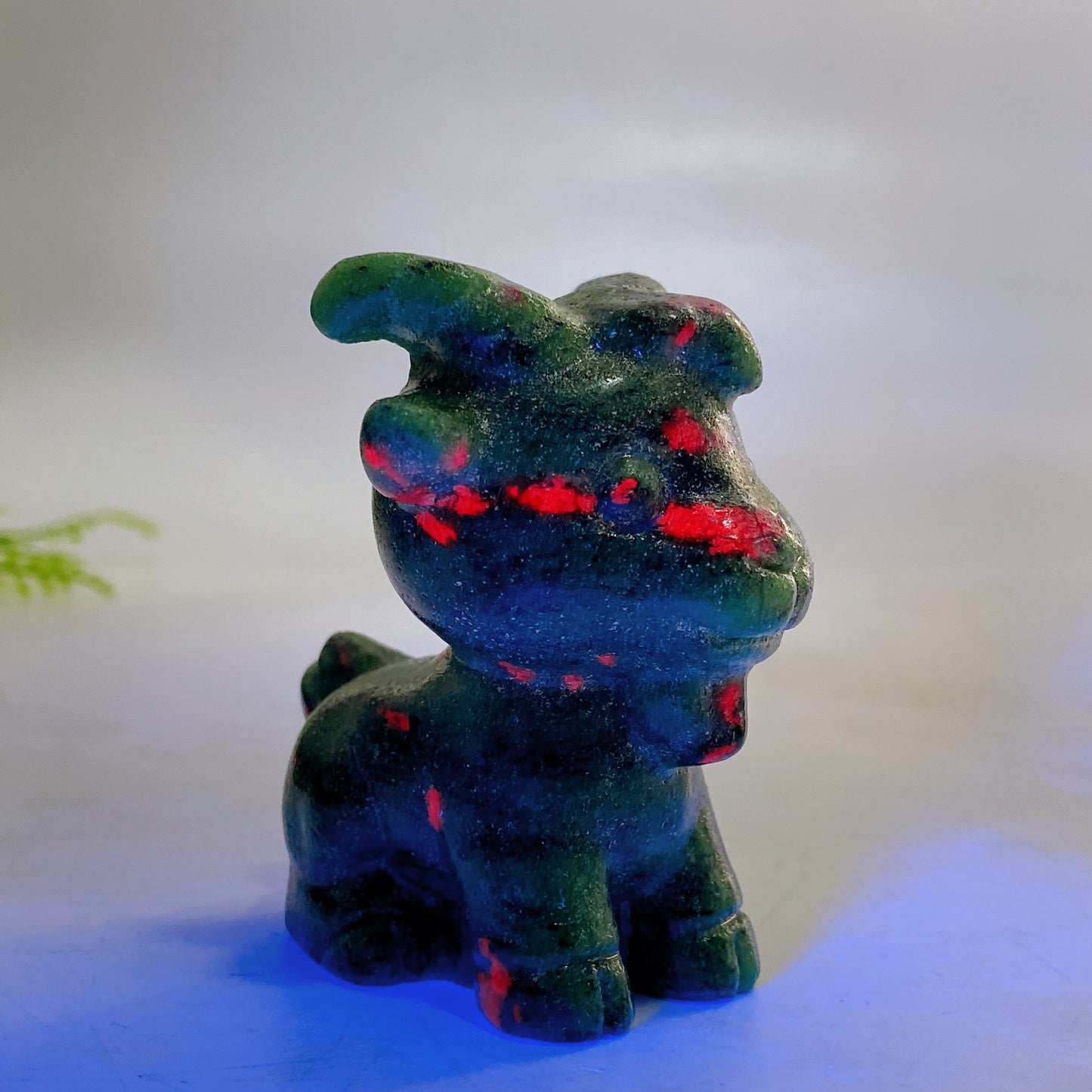 2.3" Natural Crystal Goat Carving Crystal Healing Bulk Wholesale