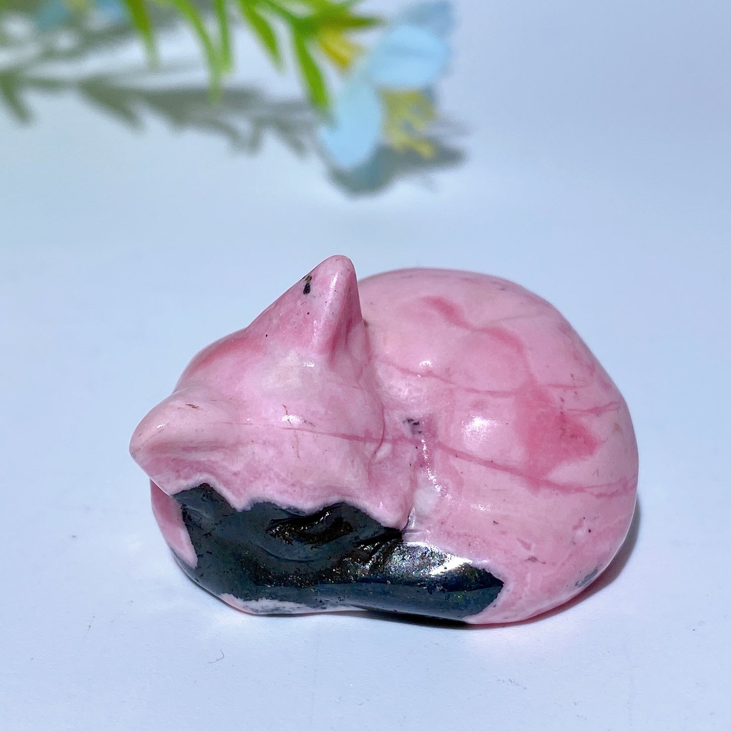 1.2"-1.5" Peru Rhodonite Animal Carvings Bulk Wholesale