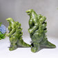 4.6"-5.9" Serpentine Godzilla Carving Crystal Healing Bulk Wholesale