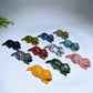3.5" Natural Gemstone Crystal Beaver Carving  For Gift & Display Bulk Wholesale