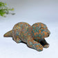 3.5" Natural Gemstone Crystal Beaver Carving  For Gift & Display Bulk Wholesale